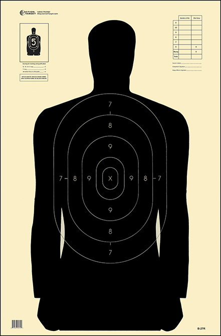 Law Enforcement Targets Action Target Reduced B 27 Target