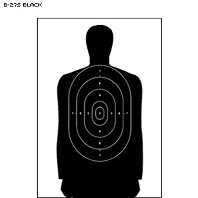 Law Enforcement Targets | Action Target : B-27F Full Size Target