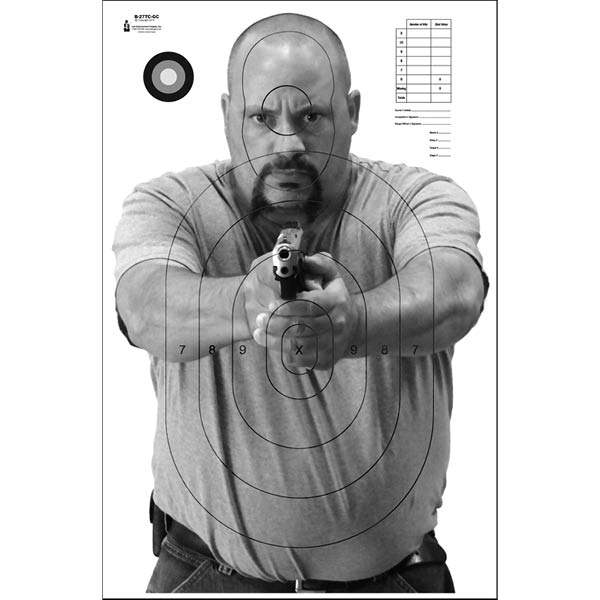 Law Enforcement Targets | Action Target: B-27 Photo Target