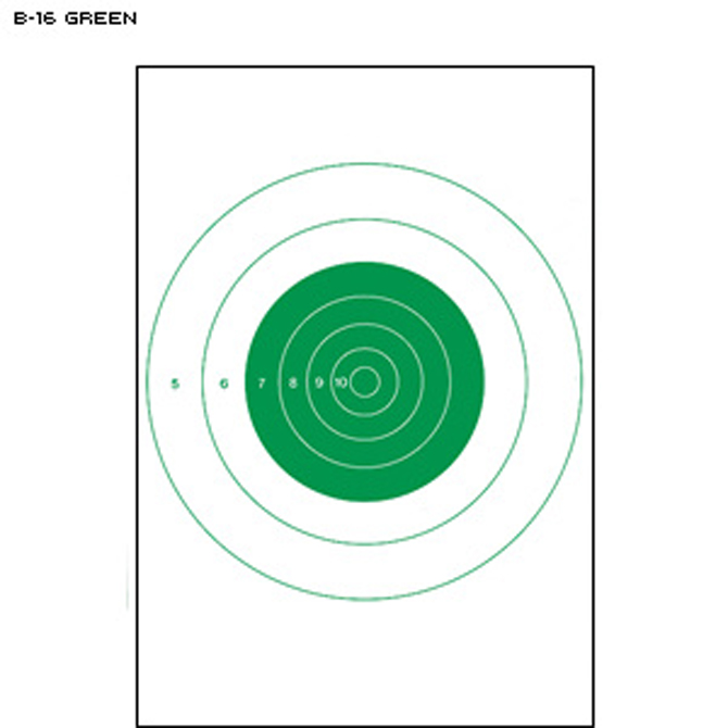 Law Enforcement Targets | Action Target : NRA 25-Yard Slow Fire Pistol ...