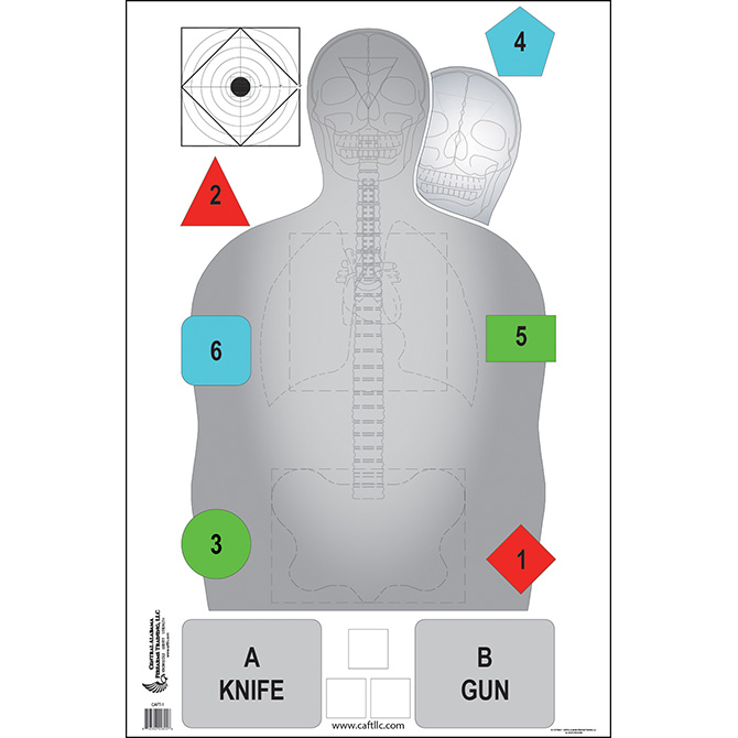 Action Target Central Alabama Firearms Training Target