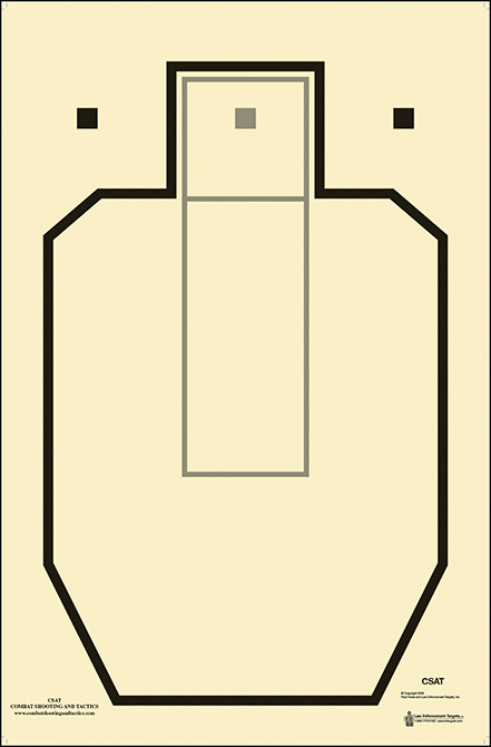 Law Enforcement Targets | Action Target : Combat Shooting & Tactics Target