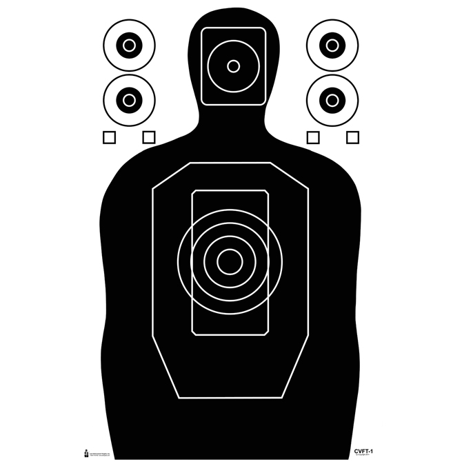 Legal Target Law Enforcement Targets | Action Target : Multi-Purpose Training Target