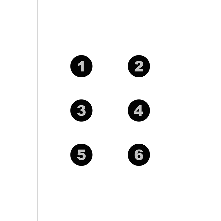Law Enforcement Targets | Action Target : DEA Command Training Dot Target