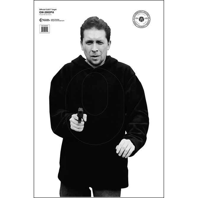 Law Enforcement Targets Action Target Oklahoma CLEET Approved Photo