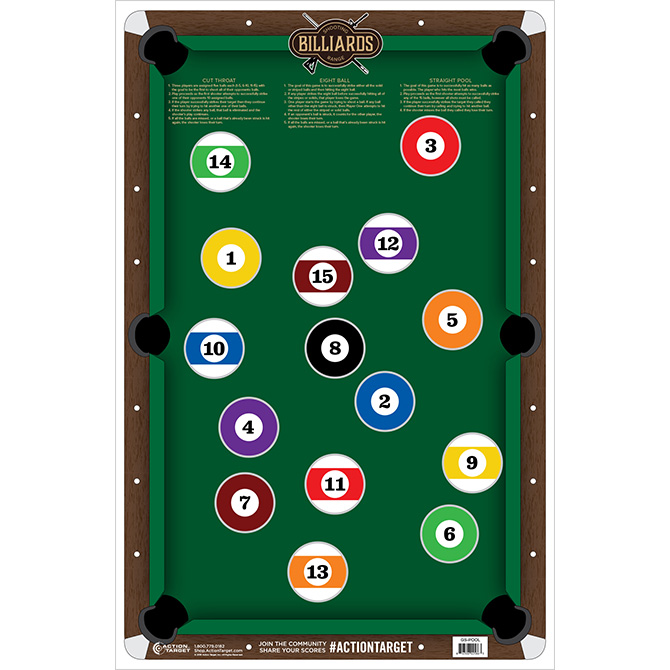 Action Target : Billiards Target