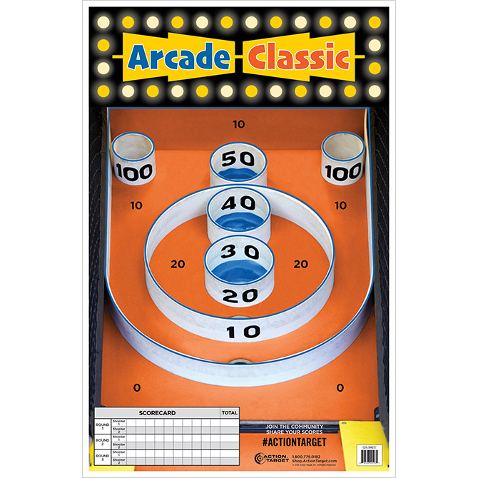 Action Target : Arcade Classic Target