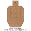 Reduced Size IPSC-CB Target - Size: 9 1/8