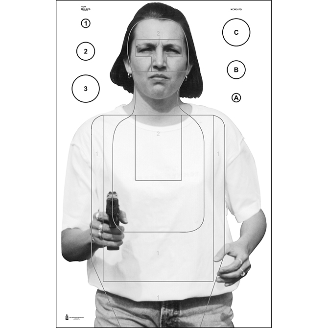 Post Qualification Target Examples Law Enforcement Targets | Action Target : Missouri POST Qualification ...