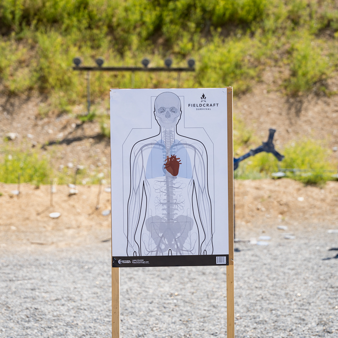 Fieldcraft Survival Double Sided Target by Action Target