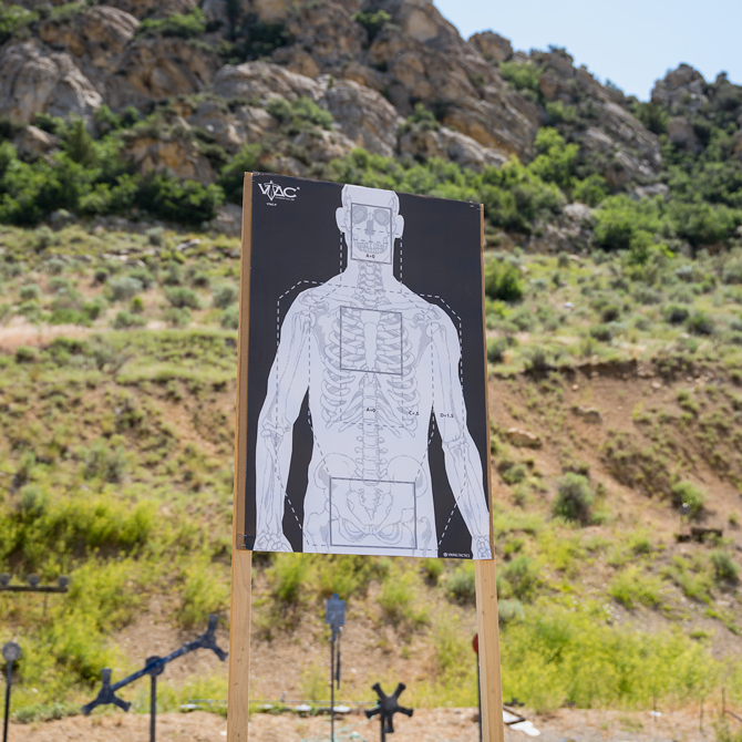 Vtac Target Measurements VTAC Targets Double Sided Target | Action Target