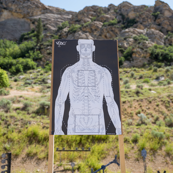 VTAC Targets Viking Tactics Double Sided Target
