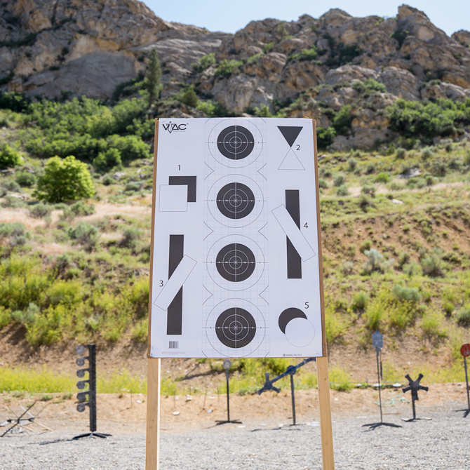 VTAC Targets Double Sided Target | Action Target