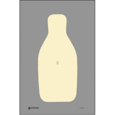 Fbi Reverse Color Qual Target Law Enforcement Targets | Action Target : Standard FBI/DEA Q Target on ...