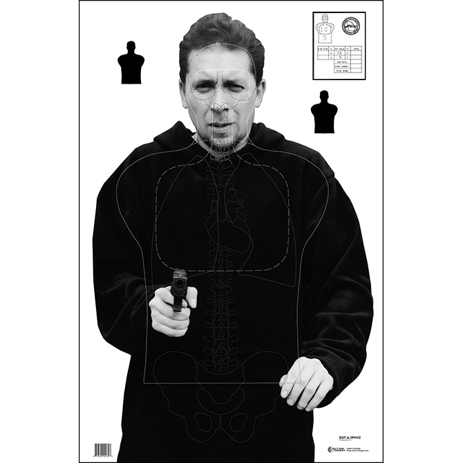 Action Target : Georgia Qualification Photo Target (Version 3)