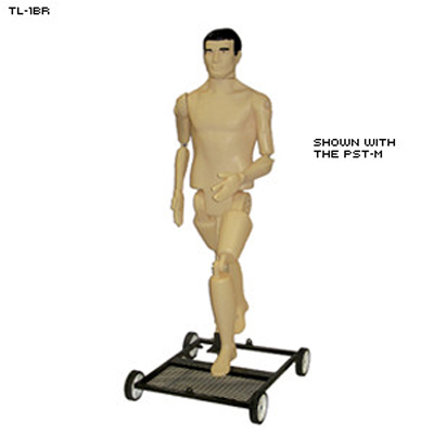 Full Person Rear View Target Law Enforcement Targets | Action Target : 3D Plastic Full Body Target