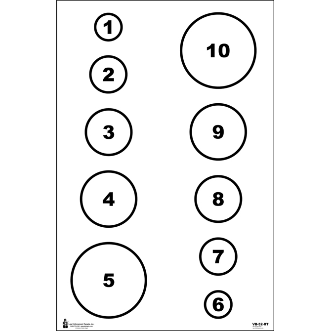 Law Enforcement Targets | Action Target : Military Varied circle ...