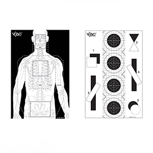 Action Target IPSC Unofficial High Visibility Paper Practice Target IPSC-PBKB 